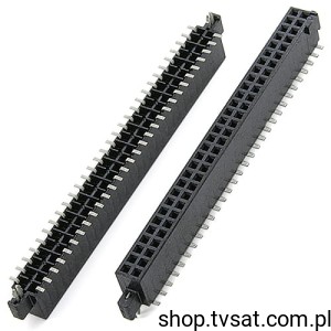 [2szt] 104652-6 5-104652-6 Socket 2 x 30 Pin SMD TYCO