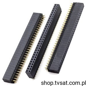 [2szt] ESQ-132-12-G-D Socket 2 x 32 Pin THT SAMTEC