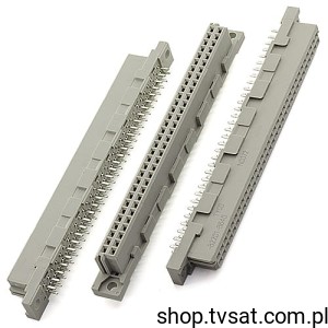 [3szt] V42254-B2201-B640 Socket 2 x 32 Pin DIN 41612 THT TYCO