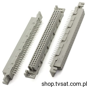 [3szt] V42254-B8202-C963 Socket 3 x 32 Pin DIN 41612 THT SIEMENS