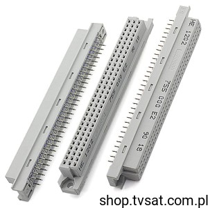 [7szt] 8609-464-81-24-755 Socket 3 x 32 Pin to PCB THT FCIELECTR