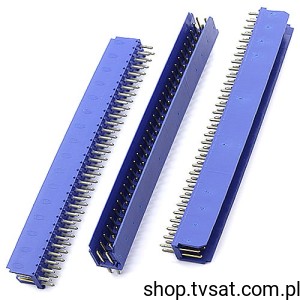 [4szt] 76385-332 Connector 2 x 32 Pin R 2.54 THT DUPONT