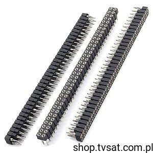 [10szt] 936-71727 Socket 2x36 Pin Gold THT EPT