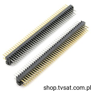 [3szt] 1-103916-6 Connector 2x40 Pin THT AMP