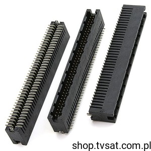 [3szt] 104693-8 Connector 2 x 40 Pin Header SMD TYCO