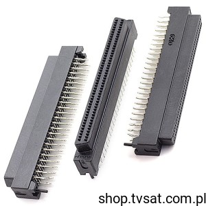[2szt] 750295-2 Socket 2 x 48 Pin to PCB THT TYCO
