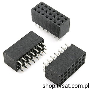 [10szt] SSQ-107-01-F-T Socket 3 x 7 Pin THT SAMTEC
