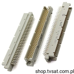 [4szt] 09791962931 Connector 3 x 32 Pin DIN 41612 THT HARTING