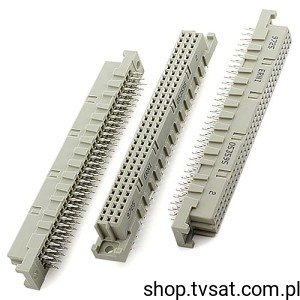 [4szt] 053595 Socket 3 x 32 Pin to PCB DIN 41612 THT ERNI