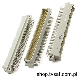 [2szt] 043765 Connector 3 x 32 Pin DIN 41612 THT ERNI