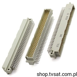 [2szt] 013131/0000 Connector 3x32 Pin Horiz THT ERNI