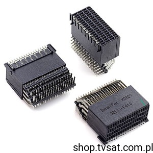 [3szt] 9-1393754-3 Socket 4 x 18 Pin Horiz SMD TYCO