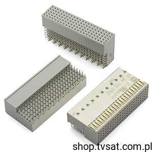 [2szt] 17241102102 Connector 5 x 22 Pin Z-Pack THT HARTING