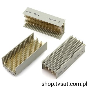 [2szt] 123080 Connector 8 x 25 Pin HM THT ERNI