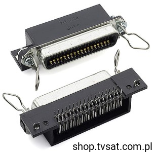 [3szt] 9322D4 Socket 2x18 Pins LTP Port THT AMP