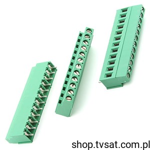 [4szt] MSQ12005 Terminal Blocks 12 Pin R 5,08 THT SAURO