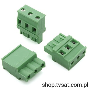 [4szt] GMVSTBR-2.5/-3-ST Temin Block 3 Pin to Wire BLOCK PHOENIX