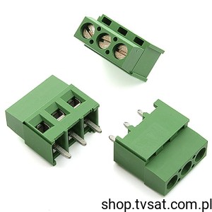 [20szt] 282841-3 Terminal Block 3 Pin PCB to Wire THT TYCO