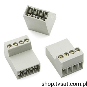 [20szt] ARK-4 Terminal Block 4 Pin PCB to Wire BLOCK PTR