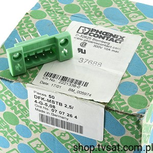 [2szt] DFK-MSTB2,5-4-G-5,08 0707264 Terminal Blocks 4 Way THT PHOENIX