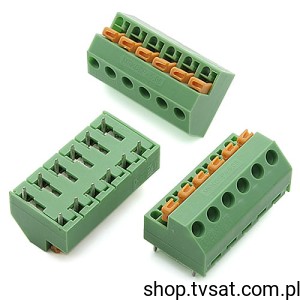 [4szt] MFKDSP/6-5.08 Snap Connector 6 Pin to Wire THT PHOENIX