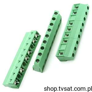 [3szt] MV496-9.52-V Tterminal Block 32A 3x3Pole R9.52mm THT EUROCLAMP