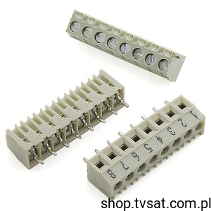[40szt] 25.196.0253.0 8PIN ARK TERMINAL TO WIRE SIL8 WIELAND USED