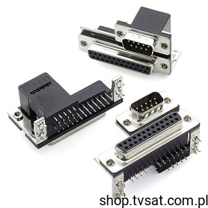 [2szt] D-SUB-DUAL-DB9+25-YAMA D-SUB Connector DB9+DB25 THT YAMAICHI