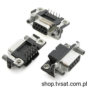[20szt] 748915-1 D-SUB Socket DB9 THT AMP