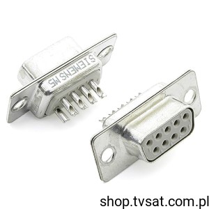 [2szt] D-SUB-DB9-SIE D-SUB Socket to Wire DB9 PANEL SIEMENS