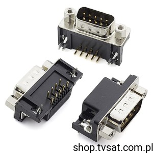[6szt] Złącze DSUB9 9-Pin D-SUB-DB9K-AMP AMP CONNECTORS