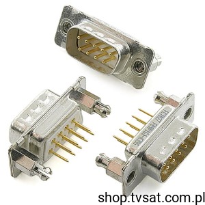 [2szt] F09P1G1 F09P1G1-K395 D-SUB DB9 Connector THT FCTMUNCHEN