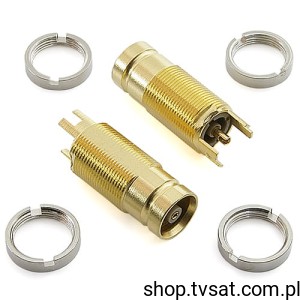 [2szt] V23612-A1068-G1 HF Coaxial Connector 75 Ohm PLUG SIEMENS