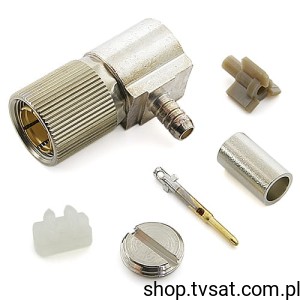 [4szt] 1-1393680-8 HF Coaxial Plug 75 Ohm PLUG SIEMENS