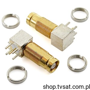 [4szt] 78K206-400 HF Socket Angle to PCB THT ROSENBERGE