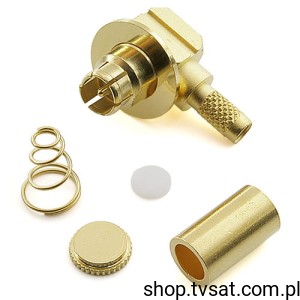 [2szt] 2255.93.1420.023 HF Coaxial Socket MCX Angle PLUG IMS