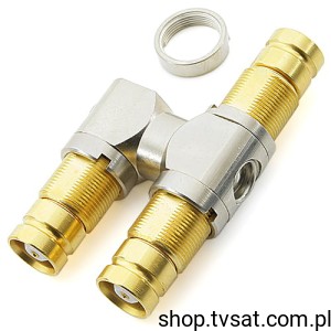 [4szt] 84-6036 HF Coaxial 3 Socket PLUG 