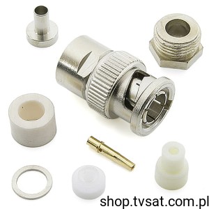 [2szt] 1-134989-1 Cicular BNC Connector PLUG AMP