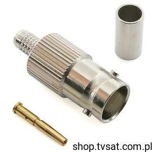 [4szt] 1-134575-2 Circular BNC Connector PLUG AMP