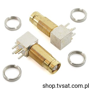 [4szt] 78K206-400L5 HF Socket to PCB Angle THT ROSENBERGE