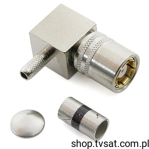 [2szt] SKT43/5C Hf Socket to Cabel Angle 75 Ohm PLUG RADIALL