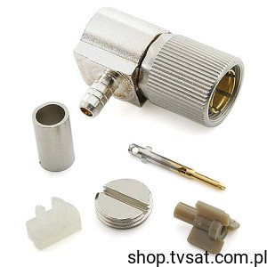 [2pcs] 1-1393680-6 HF Coaxial Connector Angle PLUG TYCO