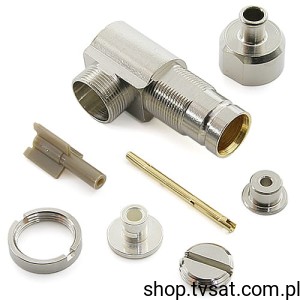 [2pcs] 1-1393680-6 HF Coaxial Plug 75 Ohm V23612-A808-G41 PLUG SIEMENS