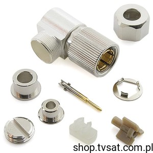 [2pcs] 2-1393682-0 Coaxial Plug 75 Ohm V23612-A203-A45 PLUG SIEMENS