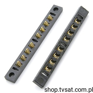 [50szt] CONNECTOR-8-PIN-SPRING Connect Spring to PCB SMD ISAHAYA