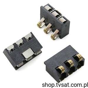 [20szt] 8801A04 Batery Connector 3 Pin SMD LUMBERG