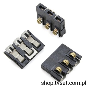 [20szt] 8801A12 Batery Connector 3 Pin SMD LUMBERG