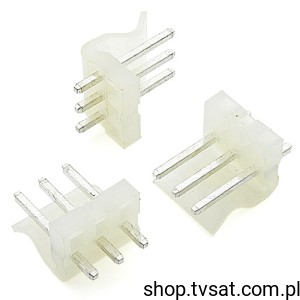 [50szt] 3-PIN-BLOCK Power Connector 3 Pin THT LEOCO