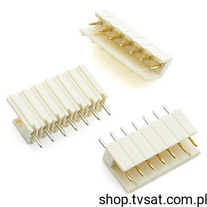 [50szt] 7-PIN-BLOCK-GOLD Gold Header 7 Pin THT 