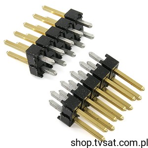 [20szt] TSW-105-07-S-D Connector 2 x 5 Pin Gold THT SAMTEC